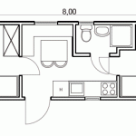 Mobilhaus Typ 2. 24m2